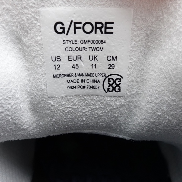 SLD NEW Size 12 Men's G/FORE G.112 Camo Sole Golf Shoes GMF000084-TWCM Twilight - Picture 2 of 7